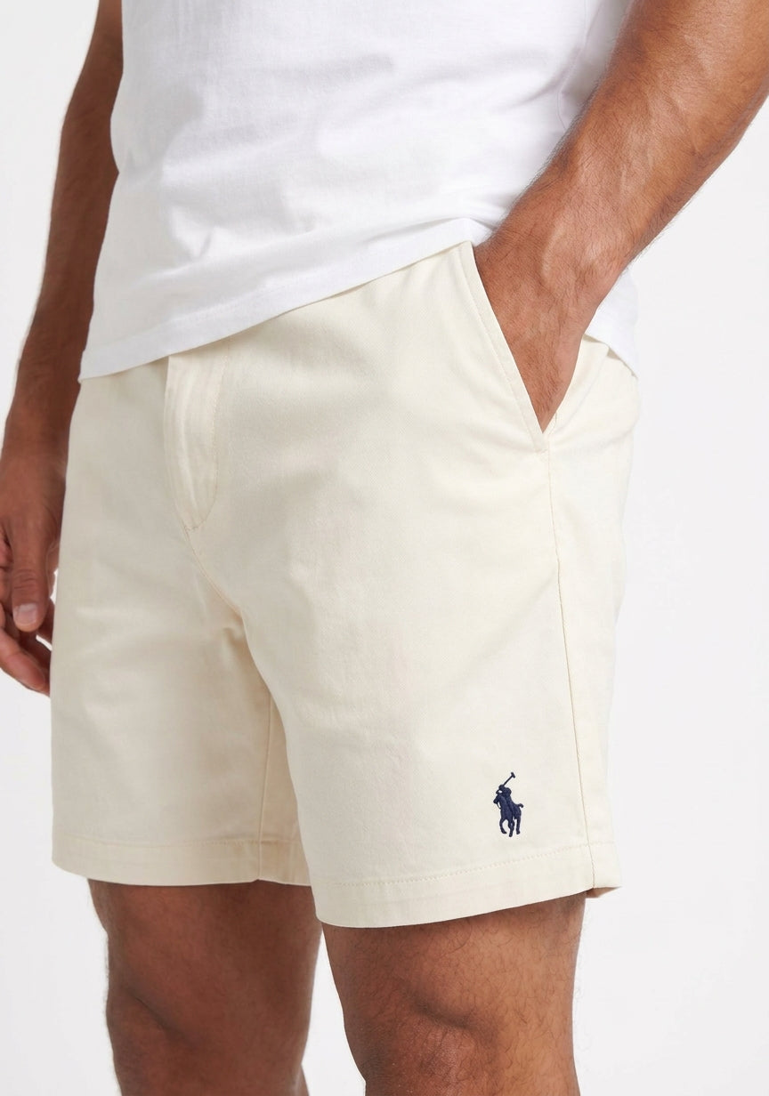 Short Sarja RL Riviera - Creme