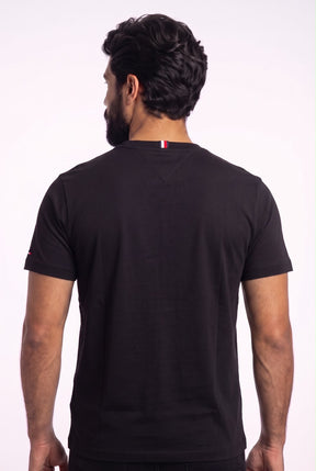 Camiseta TH Nantucket Flag Patch - Preta