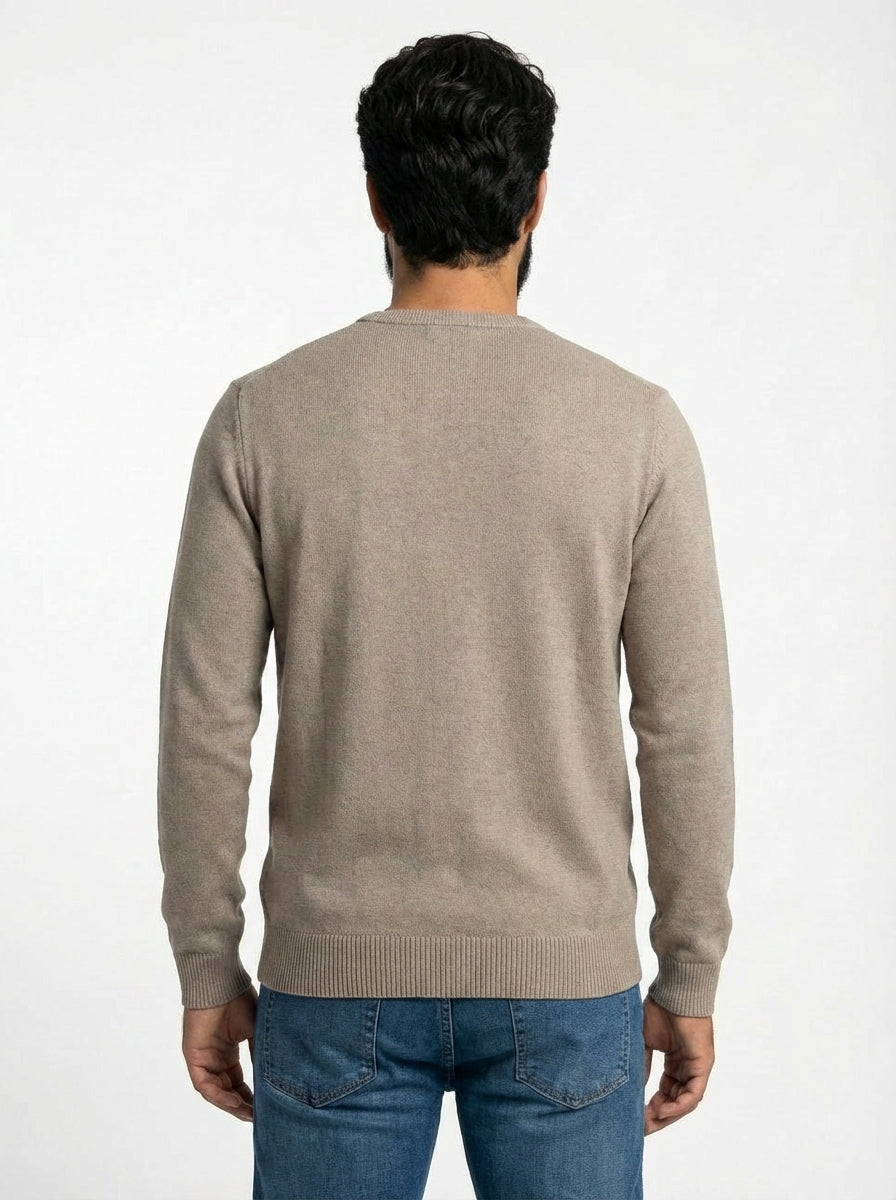 Suéter RL Essential - Marrom