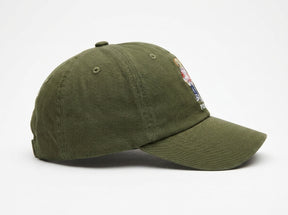 Boné Polo RL Malibu Bear - Verde Musgo