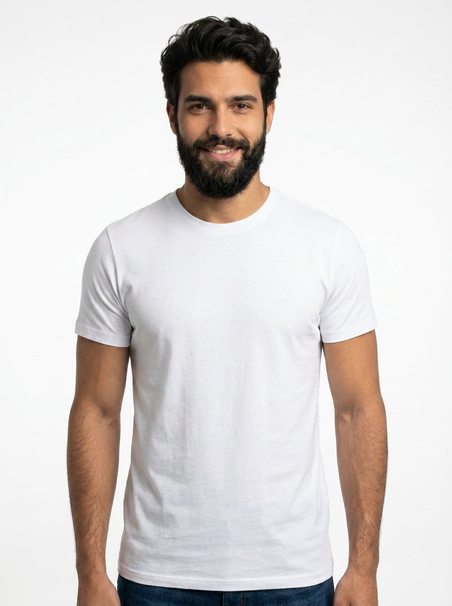 Camiseta Masculina Nobre Men - Off White