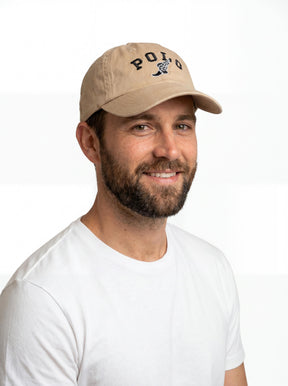 Boné Polo RL Wing Crest - Creme