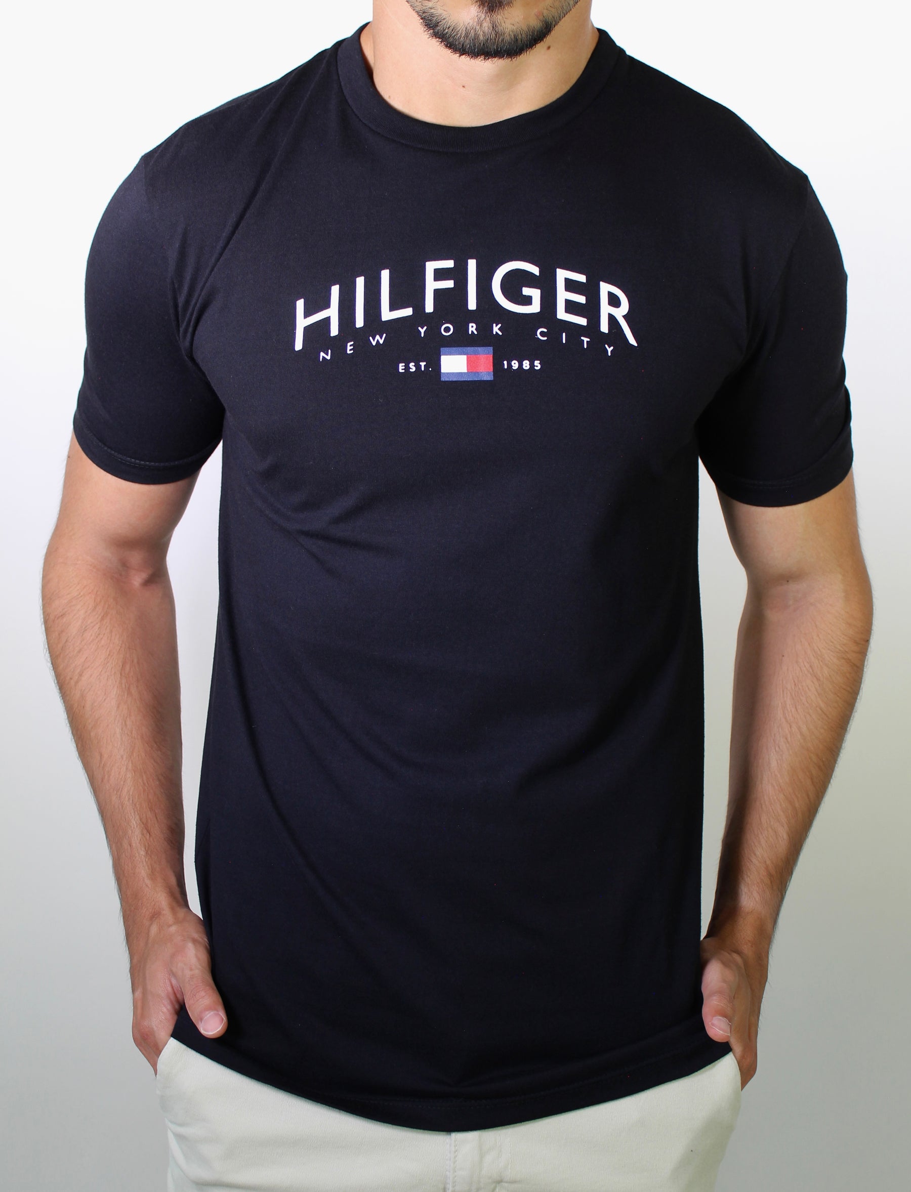 Camiseta TH Legacy NYC - Preta