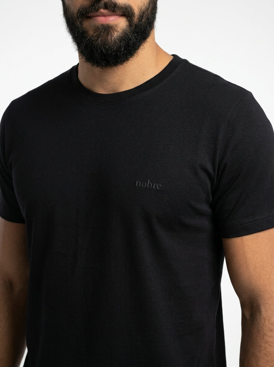 Camiseta Masculina Nobre Men - Preta
