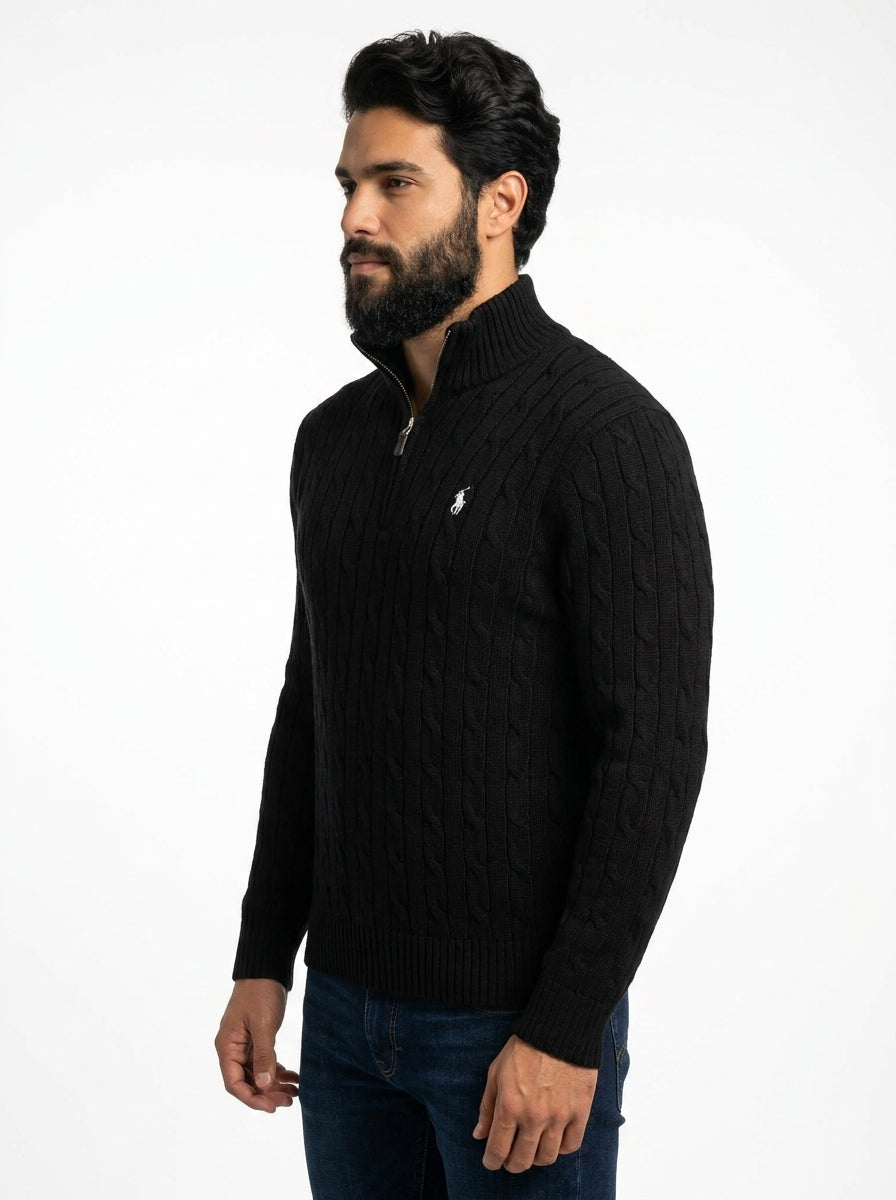 Suéter RL Hampton Signature - Preto