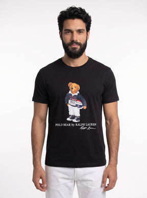Camiseta RL Iconic Bear Rugby Club - Preta