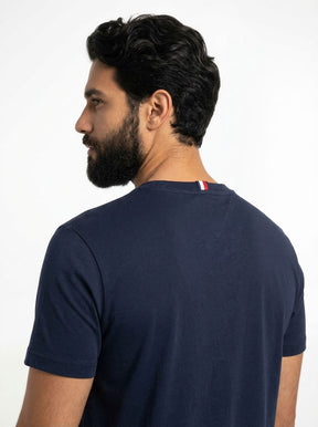 Camiseta TH Grid Flag Urban Concept - Azul Marinho