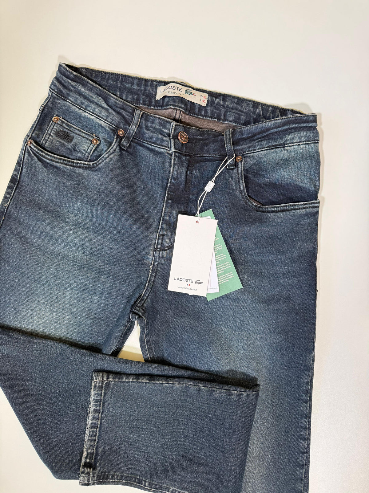 Calça Jeans LCT - Vintage Stone Wash Blue Croc