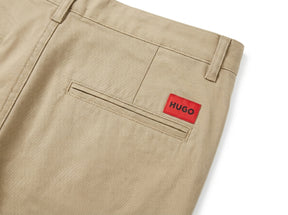 Calça Sarja Hugo Heritage - Cáqui