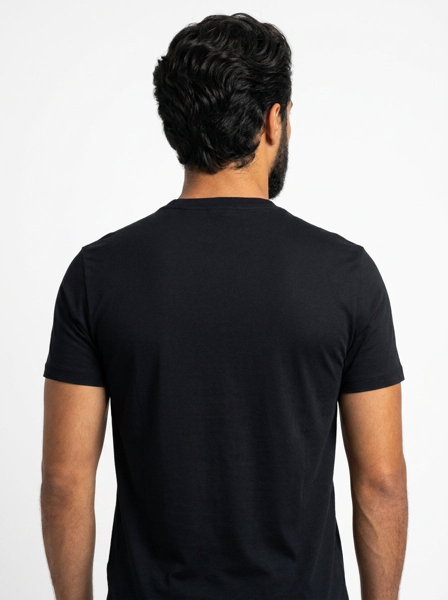 Camiseta RL Monochrome Icon - Preta