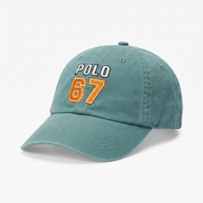 Boné Polo RL Varsity 67 - Verde Sálvia