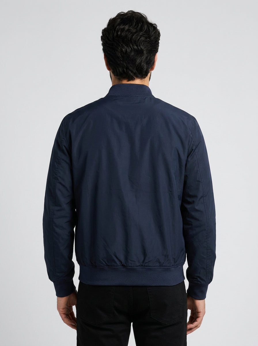 Jaqueta Bomber RL Portside Field - Azul Marinho