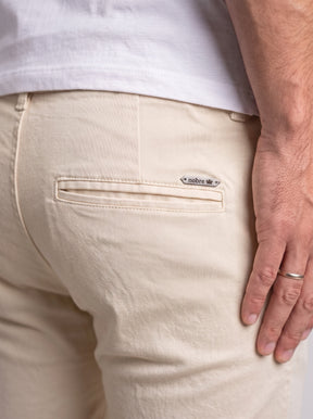 Calça Sarja Nobre Men - Creme