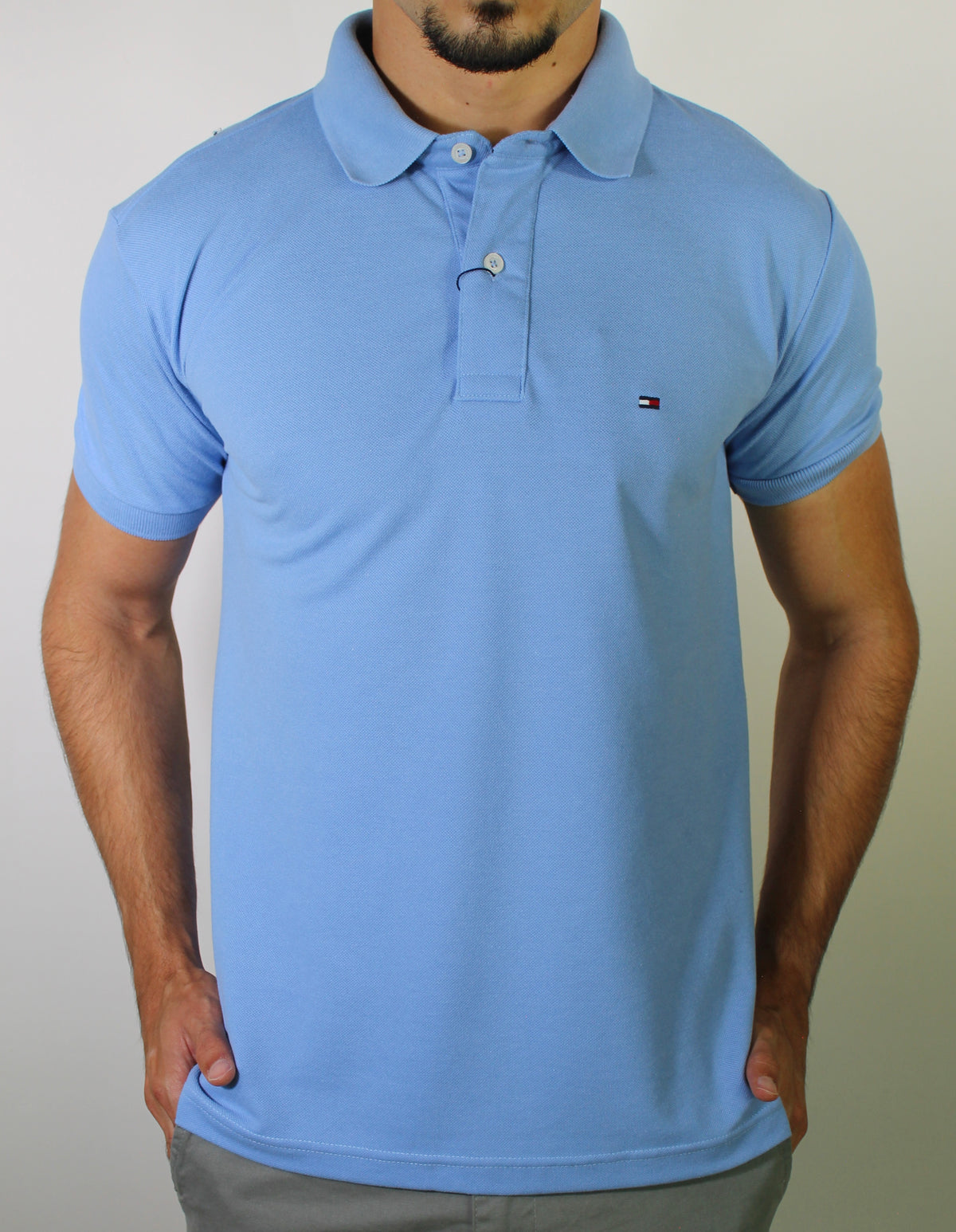 Camisa Gola Polo TH Masculina Coupe Sur Ivy - Azul Serenity