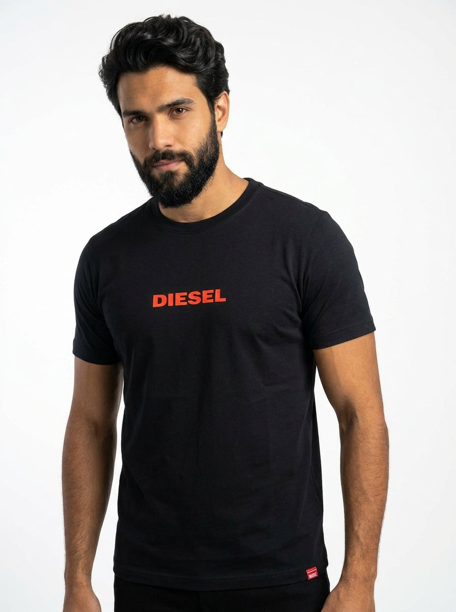 Camiseta DSL Bold Central Logo - Preta