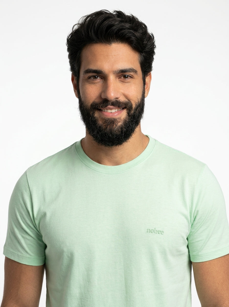 Camiseta Masculina Nobre Men - Verde Menta