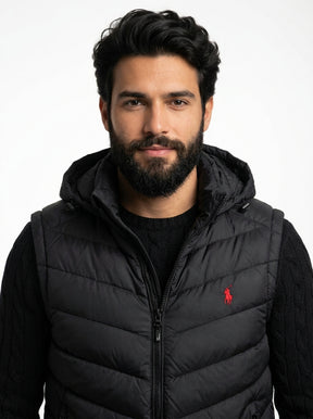 Colete RL Puffer City Heat - Preto