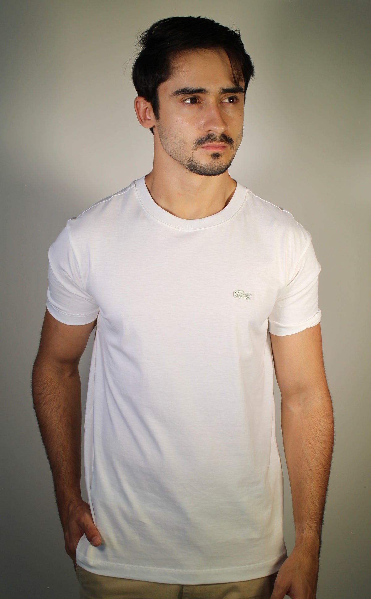Camiseta LCT Monochrome Croc - Off White