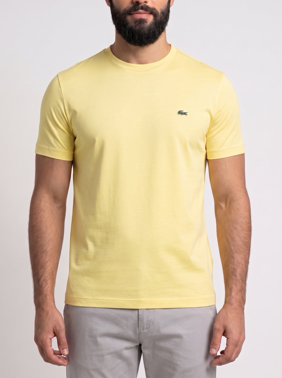 Camiseta Algodão Pima LCT - Amarela