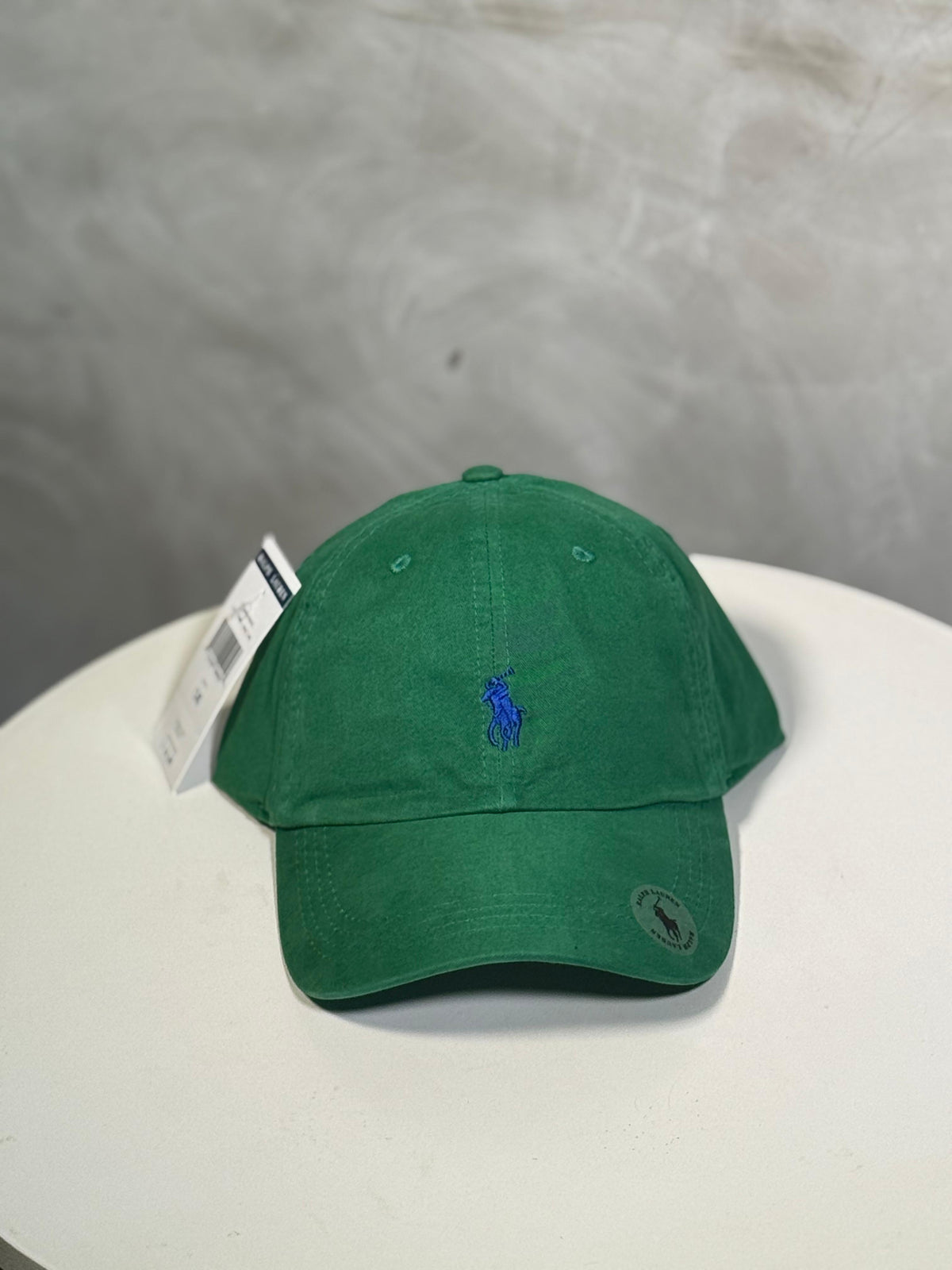 Boné Polo RL Classic - Verde Bandeira Small Pony Azul