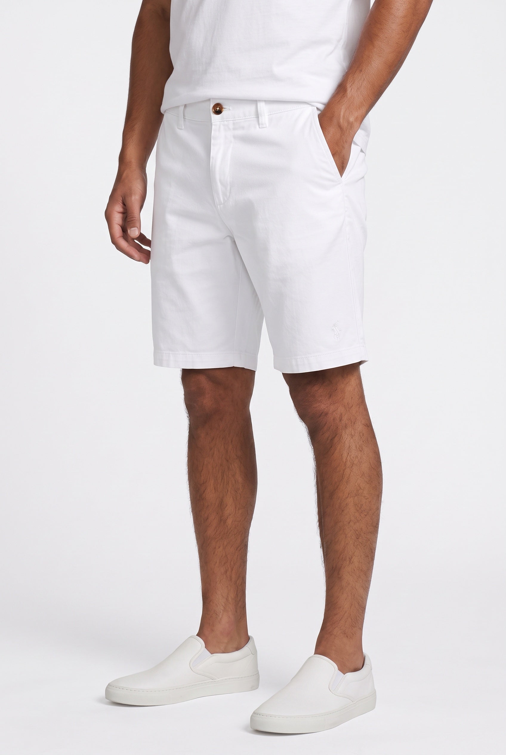 Bermuda Sarja RL Monochrome - Branca
