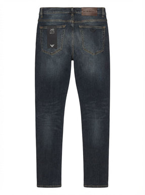 Calça Jeans EA - Vintage Stoned Denim