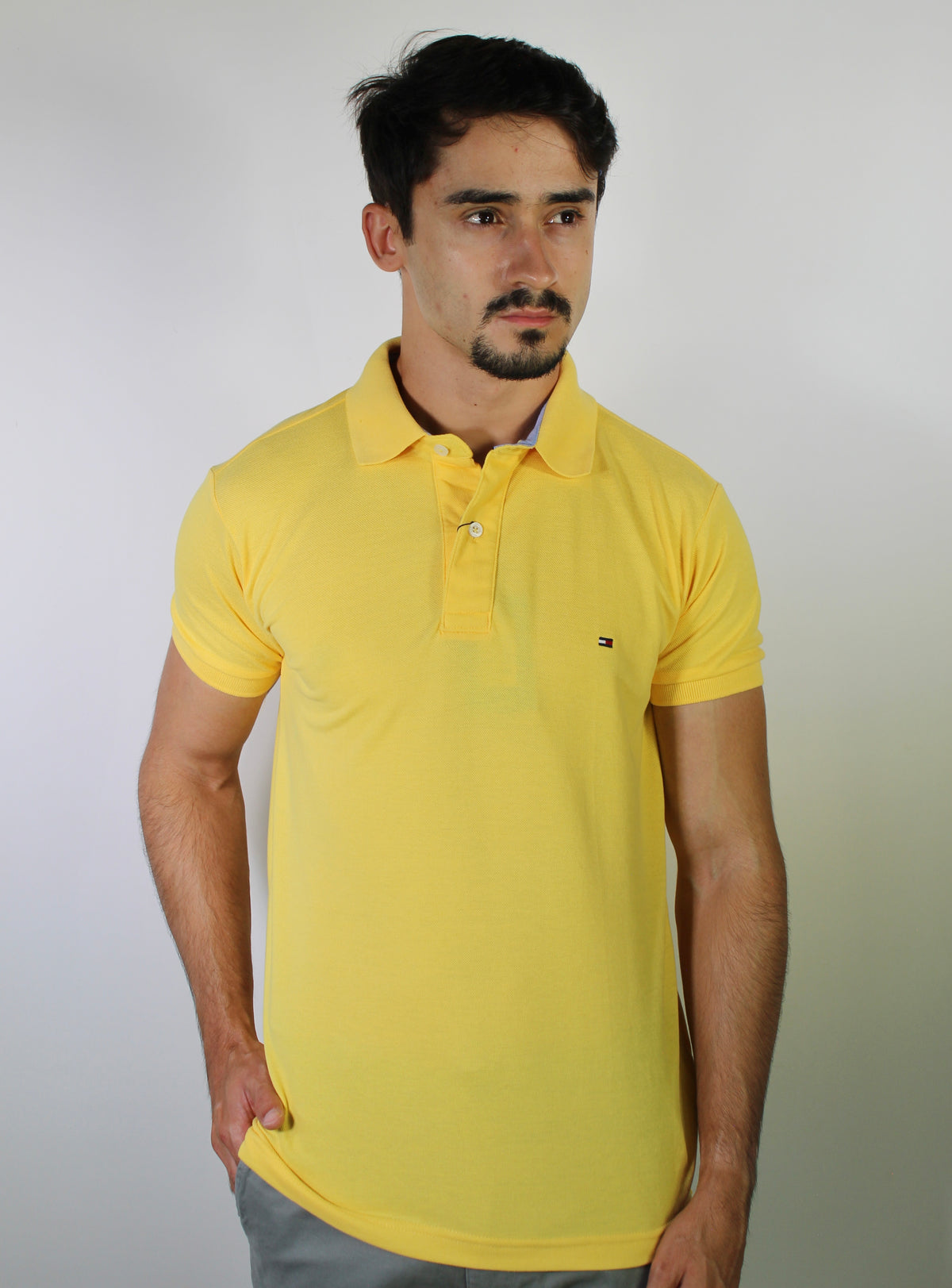 Camisa Gola Polo TH Masculina Coupe Sur Ivy - Amarela