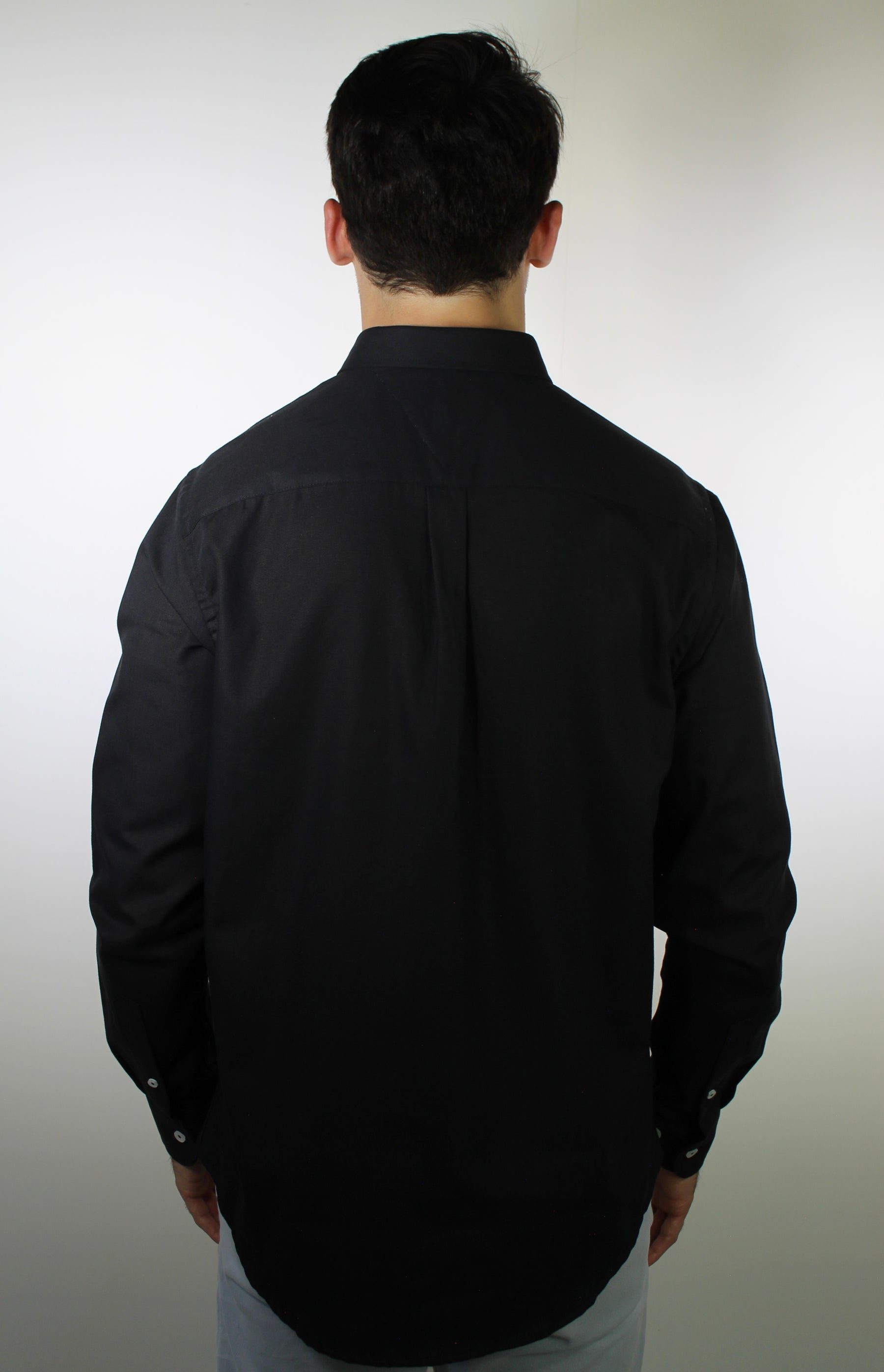 Camisa Social Lisa Manga Longa TH Classic  - Preta