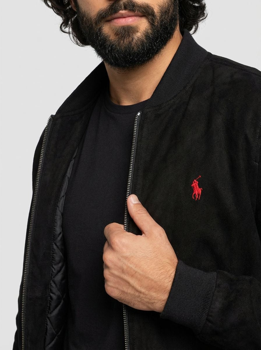 Jaqueta Suede RL Smart Modern Fit - Preta