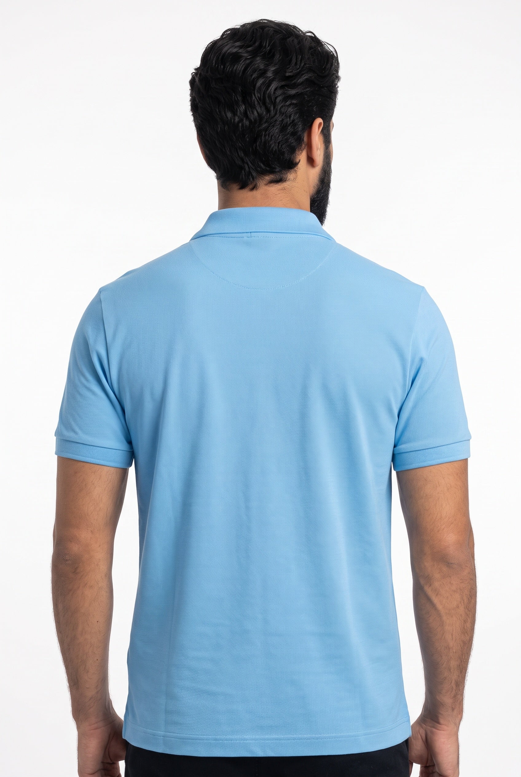 Camisa Gola Polo LCT – Azul Bebê