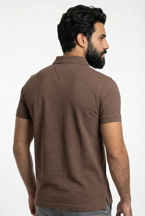 Camisa Gola Polo TH Masculina Coupe Sur Ivy - Marrom
