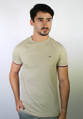 Camiseta TH Signature - Cáqui