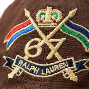 Boné Polo RL Royal Coat of Arms - Marrom