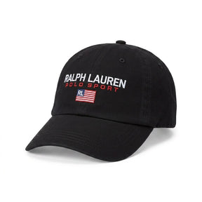 Boné RL Sport America Flag - Preto