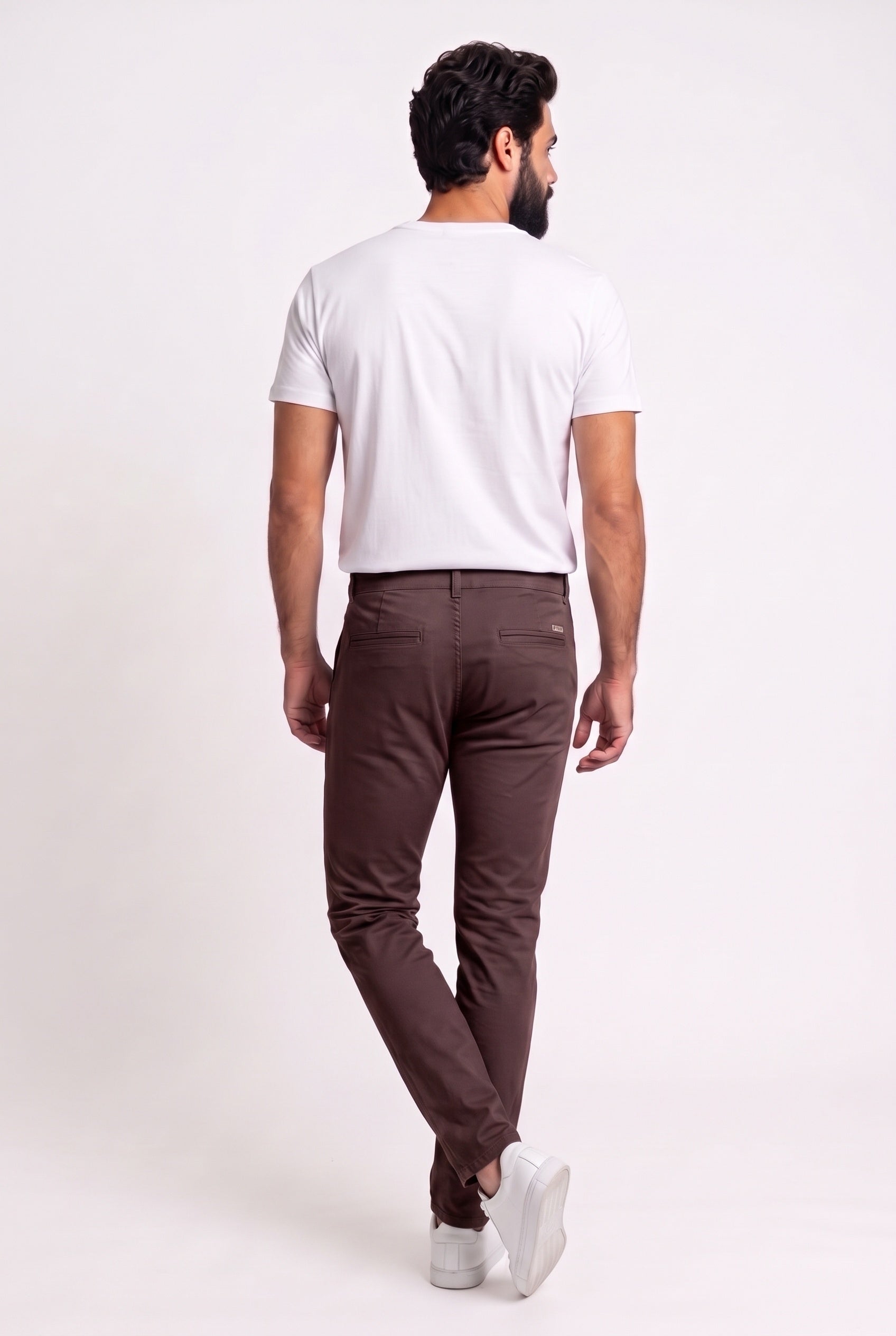Calça Sarja Nobre Men - Marrom