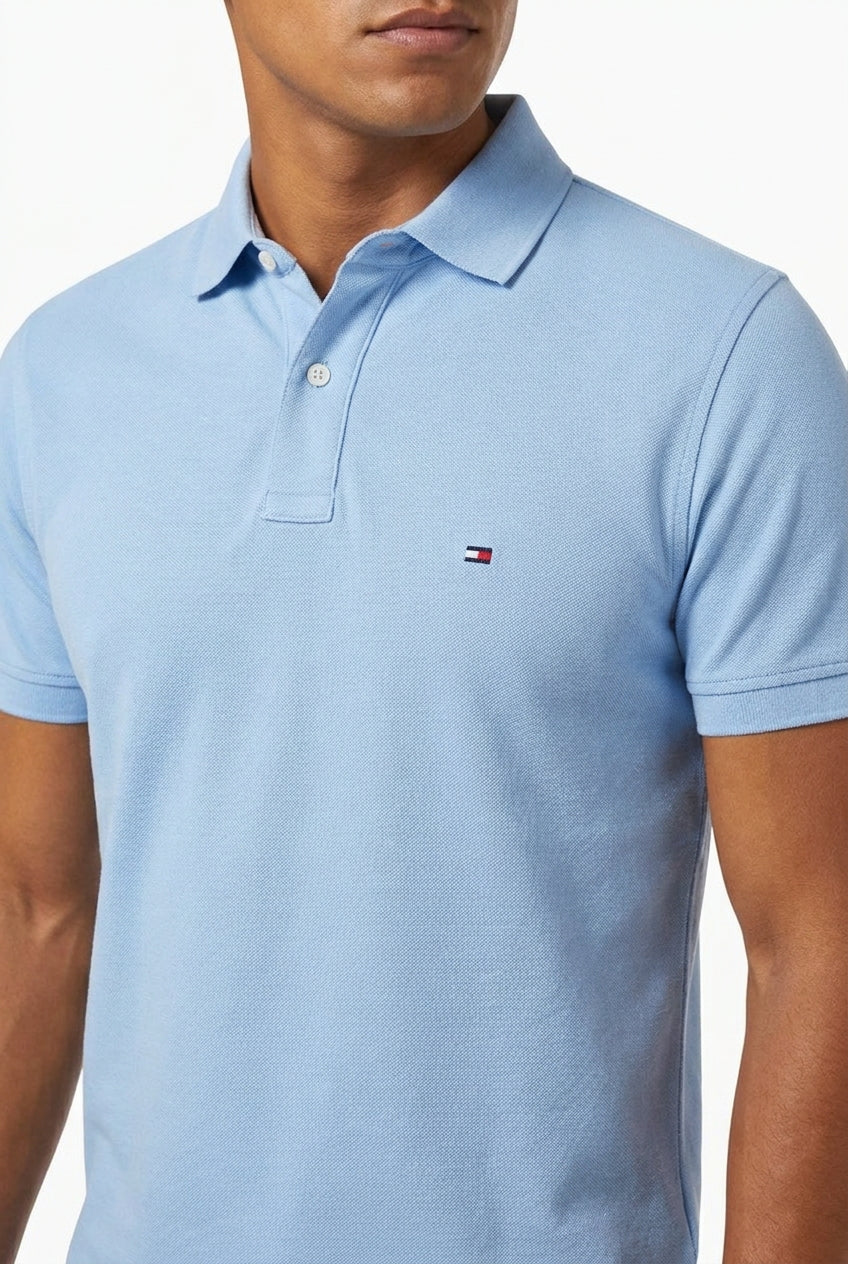 Camisa Gola Polo TH Masculina Coupe Sur Ivy - Azul Serenity