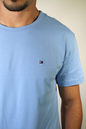 Camiseta TH Masculina Classic Nape - Azul Serenity