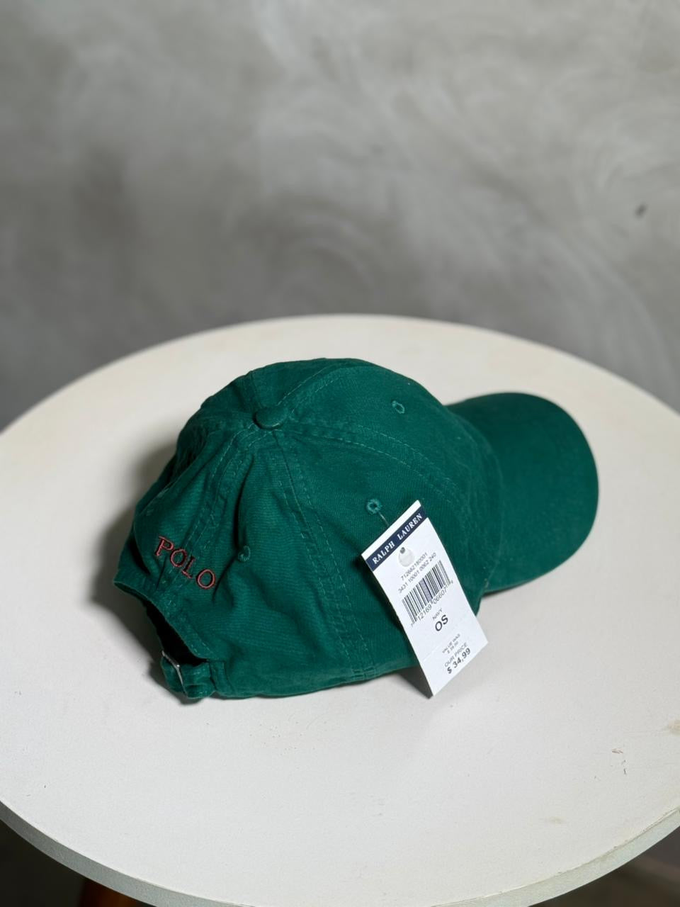 Boné Polo RL Classic - Verde Folha Small Pony Vermelho