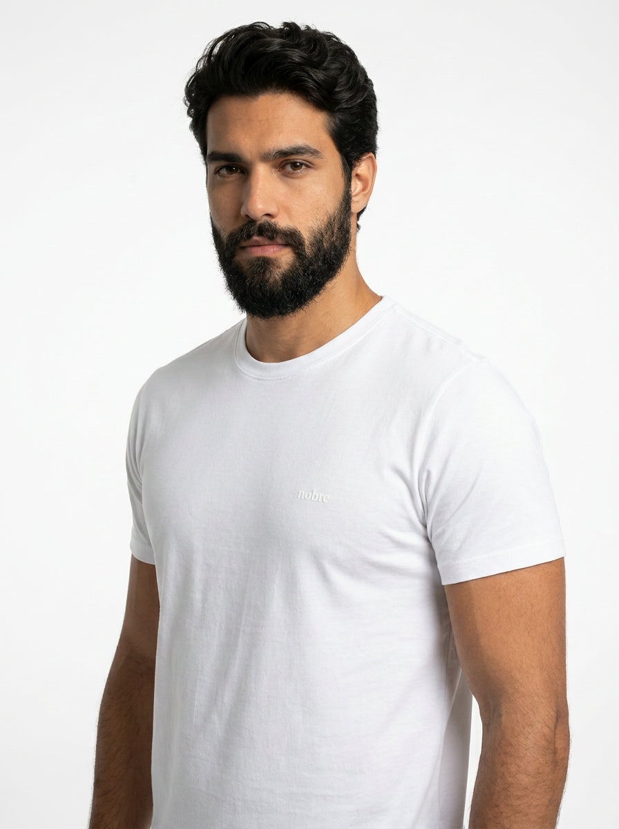 Camiseta Masculina Nobre Men - Off White