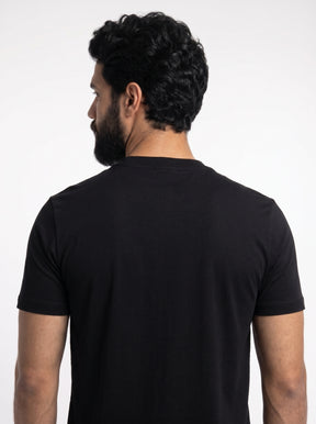 Camiseta DSL Outline Stitch Logo - Preta