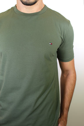 Camiseta TH Masculina Classic Nape - Verde Musgo