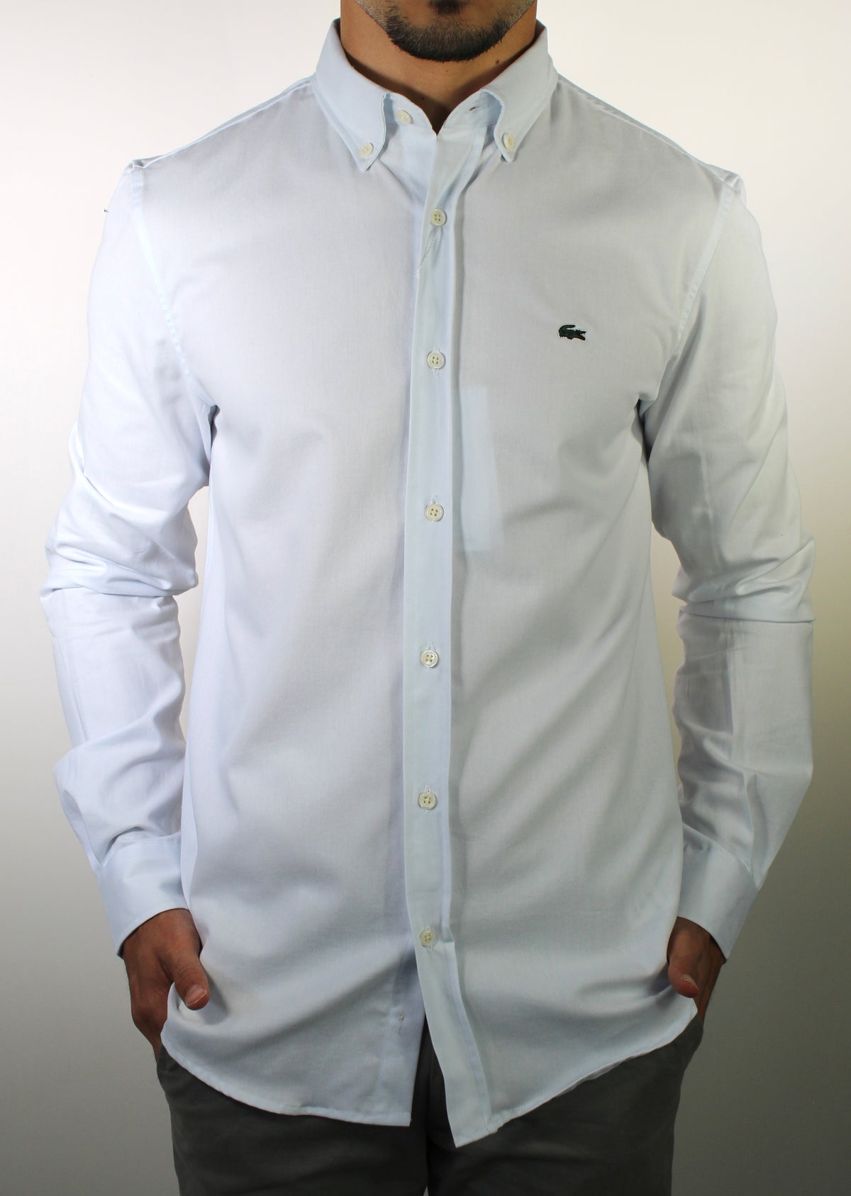 Camisa Social LCT Signature Manga Longa - Branca