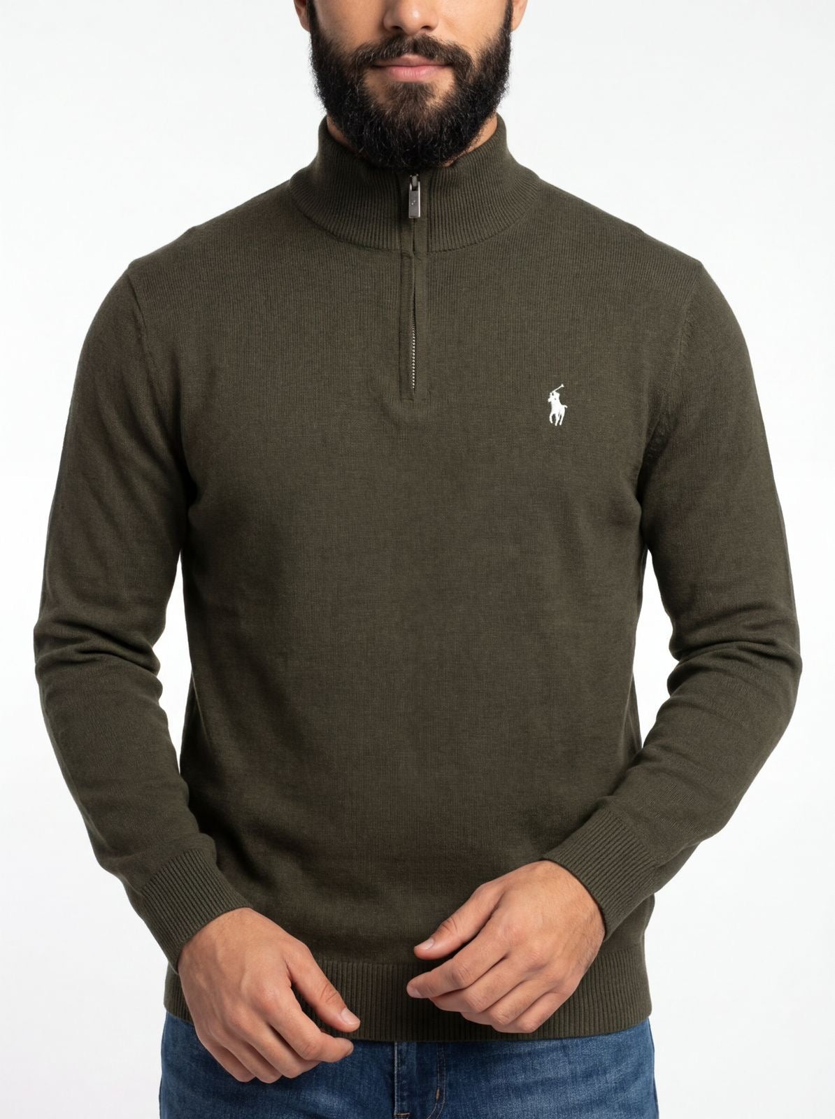 Suéter RL Timeless Knit - Verde Army