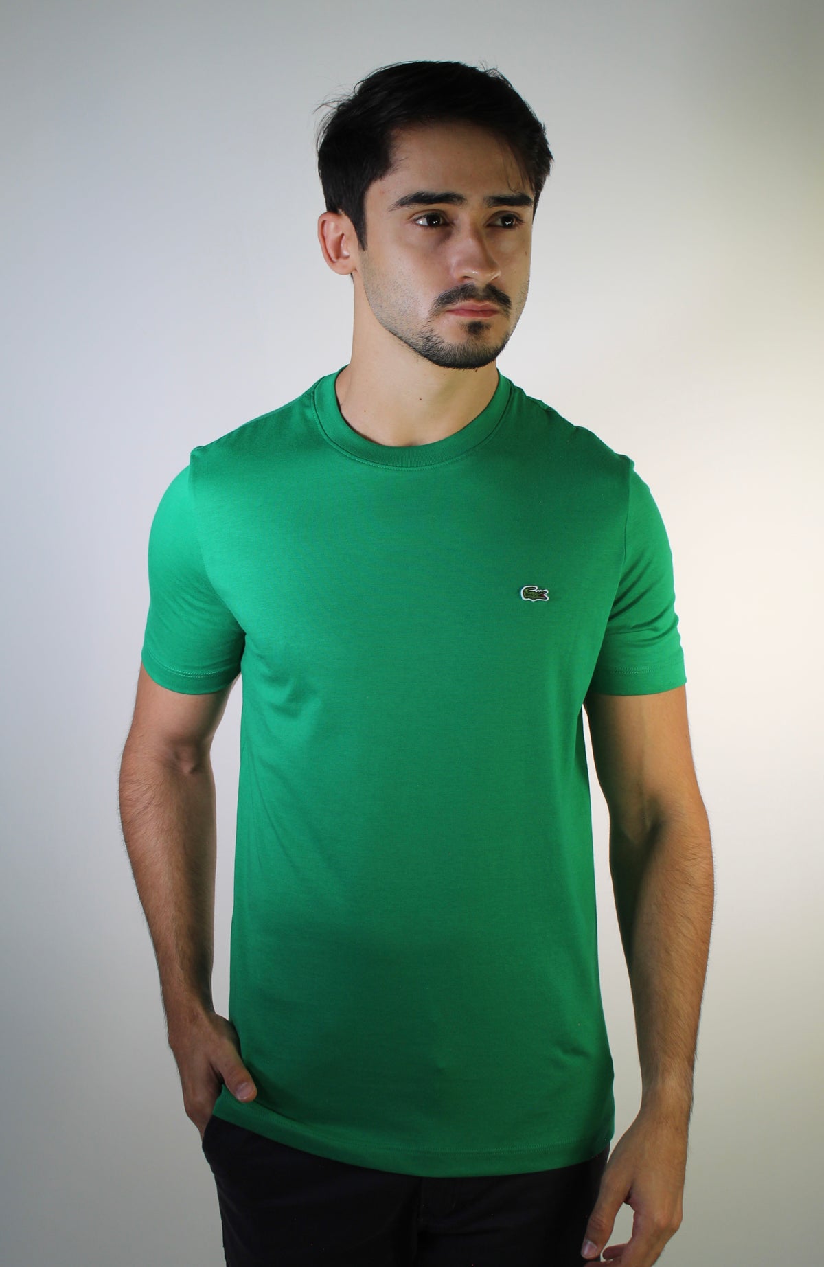 Camiseta Algodão Pima LCT - Verde Bandeira
