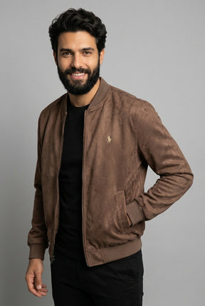 Jaqueta RL Suede Orion - Marrom