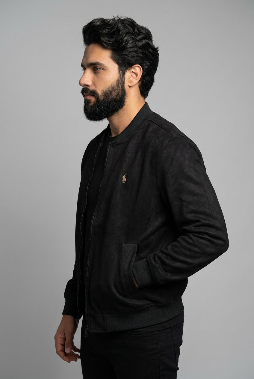 Jaqueta RL Suede Orion - Preta