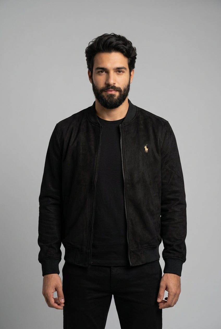 Jaqueta RL Suede Orion - Preta
