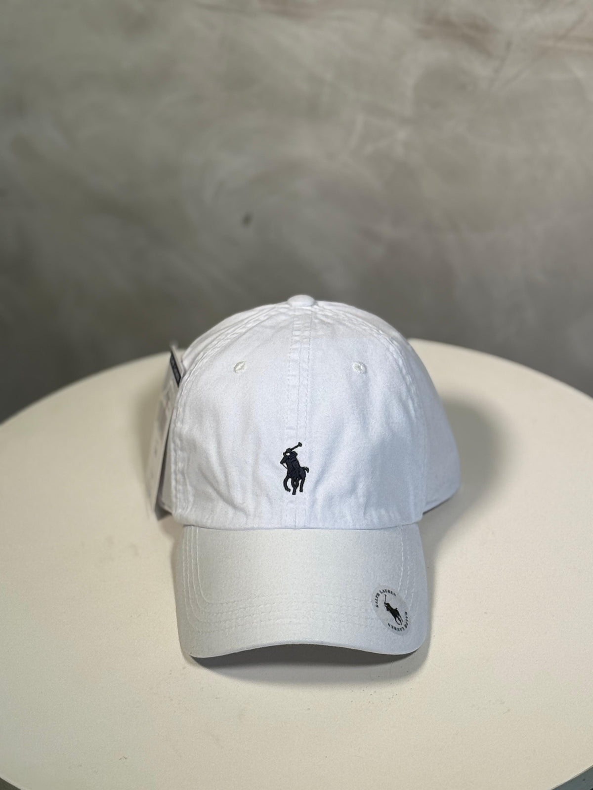 Boné Polo RL Classic - Branco Small Pony Preto