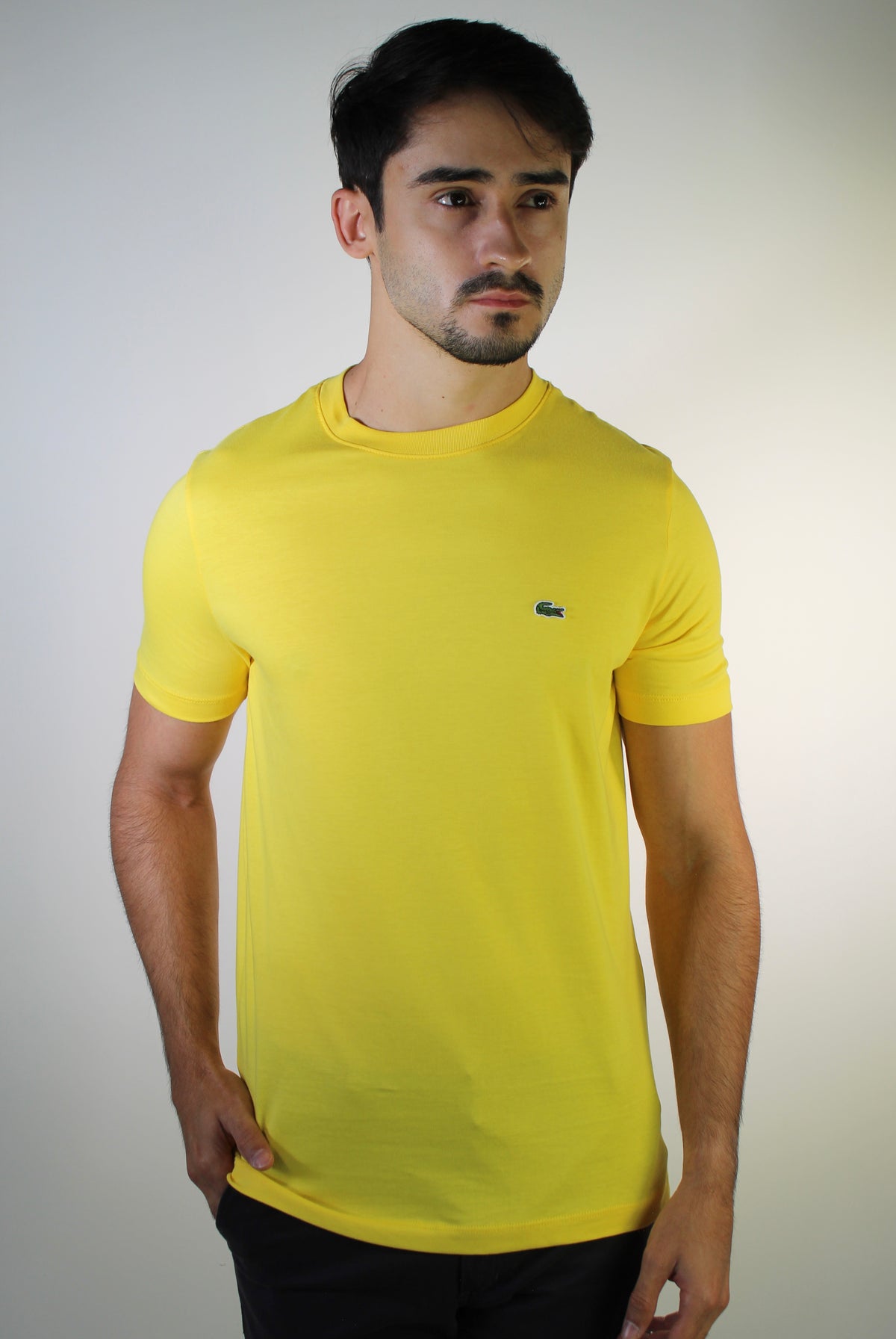 Camiseta Algodão Pima LCT - Amarela