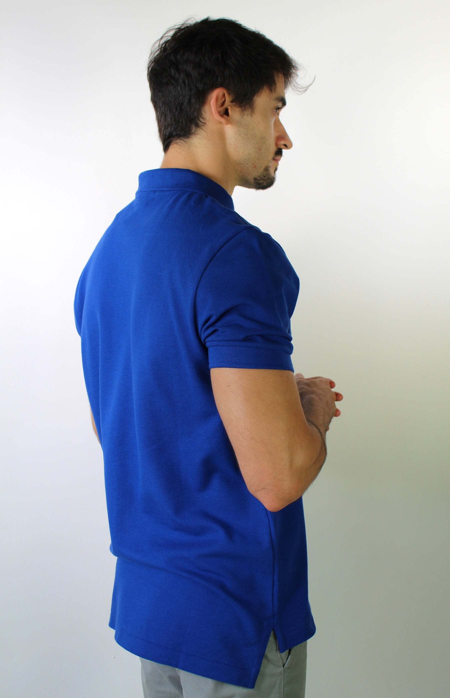 Camisa Gola Polo RL - Azul Royal Small Pony Colorido